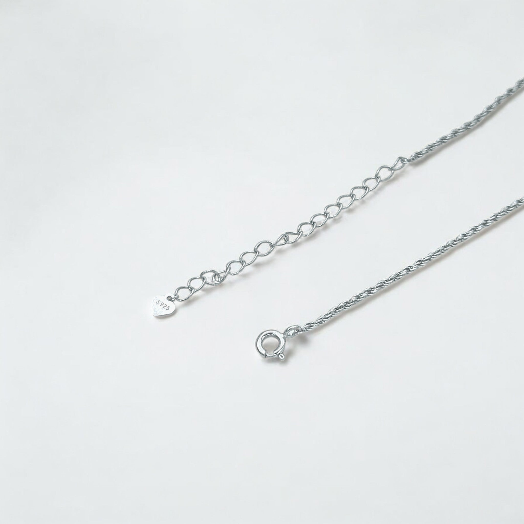 ☆Hei☆ sv925 droplet pendant necklace HE25SPNSW205XXFR Silver Teardrop Pendant Necklace - Droplet | Hermin Jewelry