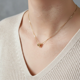 Torque Knot Gold Necklace