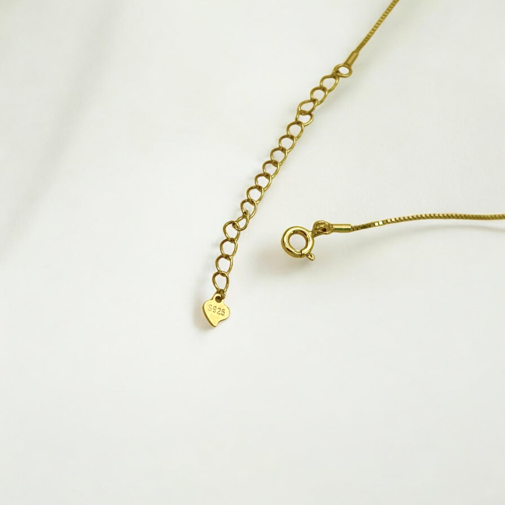 Torque Knot Gold Necklace crafted with premium 18k gold vermeil over sterling silver, hypoallergenic and tarnish-resistant